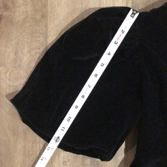 NWT - YFFS Cyanrose Velvet Peplum Mini Dress - Picture 13 of 13